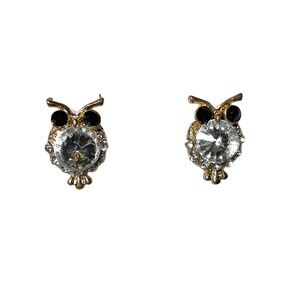 Owl Shape Stud Earrings
